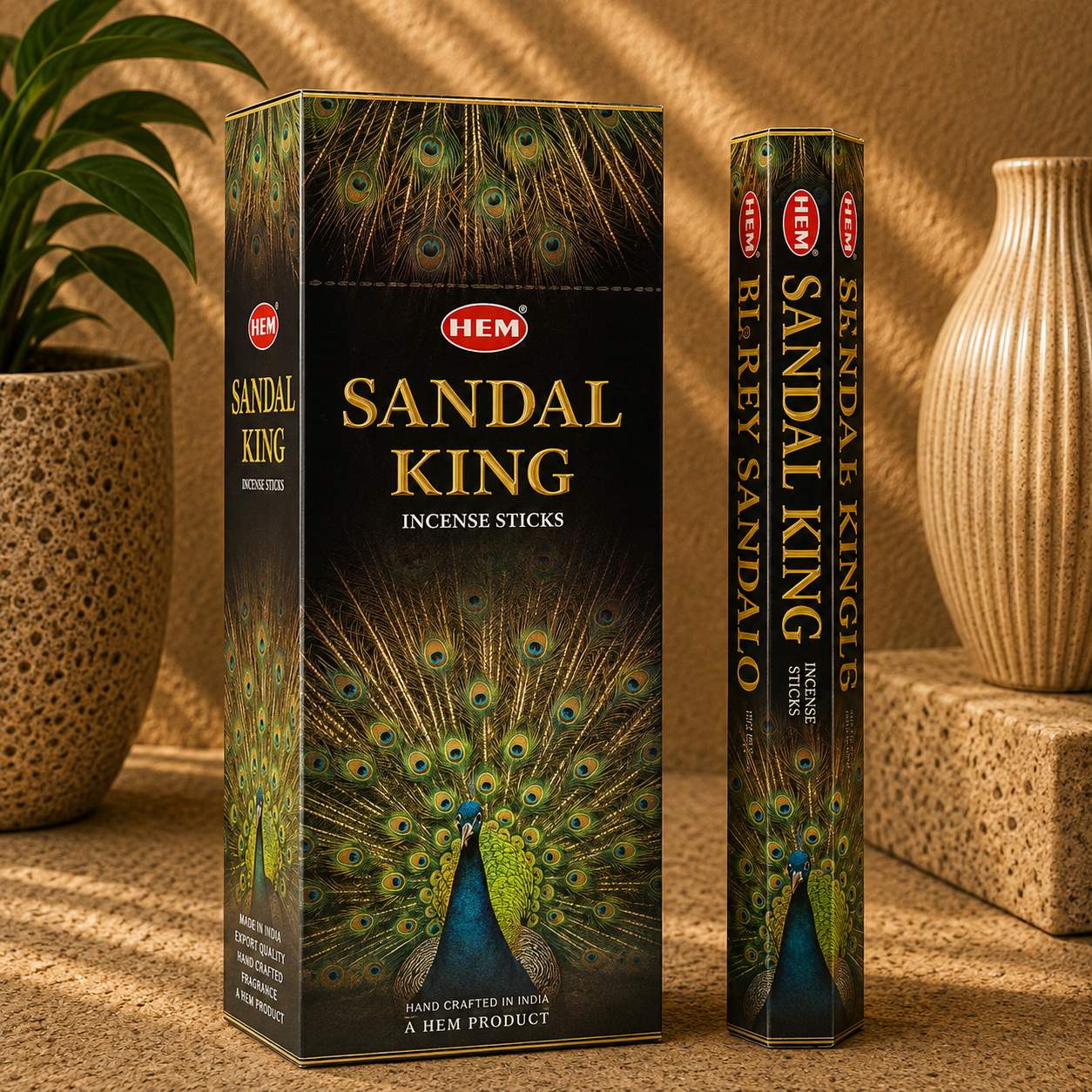 HEM Sandal King Incense Sticks (20g)