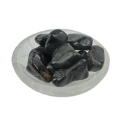 Black Onyx Tumbled Stone - 15-40 mm