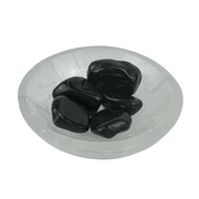 Black Onyx Tumbled Stone - 15-40 mm