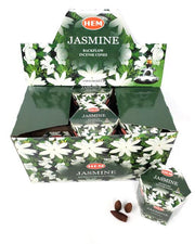 HEM Jasmine Backflow Cones (40 Cones)