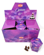 HEM Opium Backflow Cones (40 Cones)