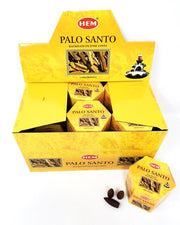 HEM Palo Santo Backflow Cones (40 Cones)