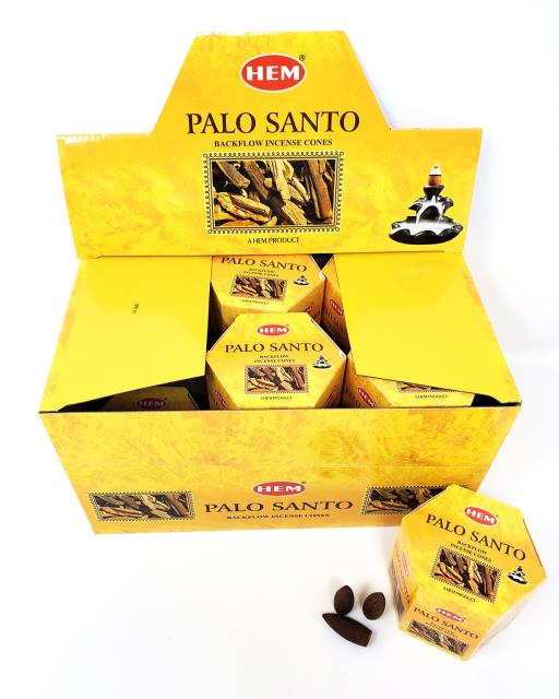 HEM Palo Santo Backflow Cones (40 Cones)