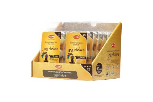 HEM Yog Chakra Wax Melts (6 Melts)