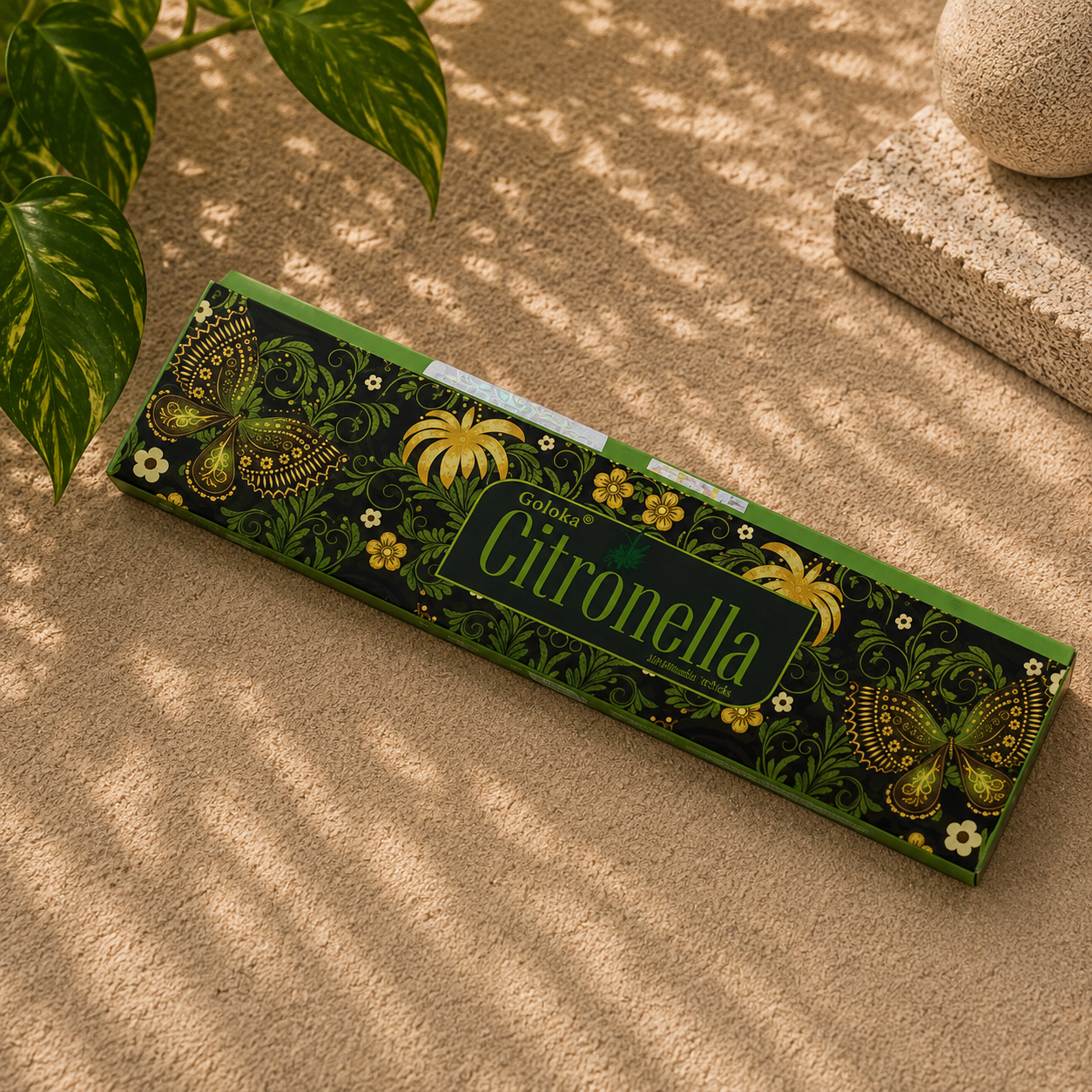 Goloka Citronella Incense Sticks (15g)
