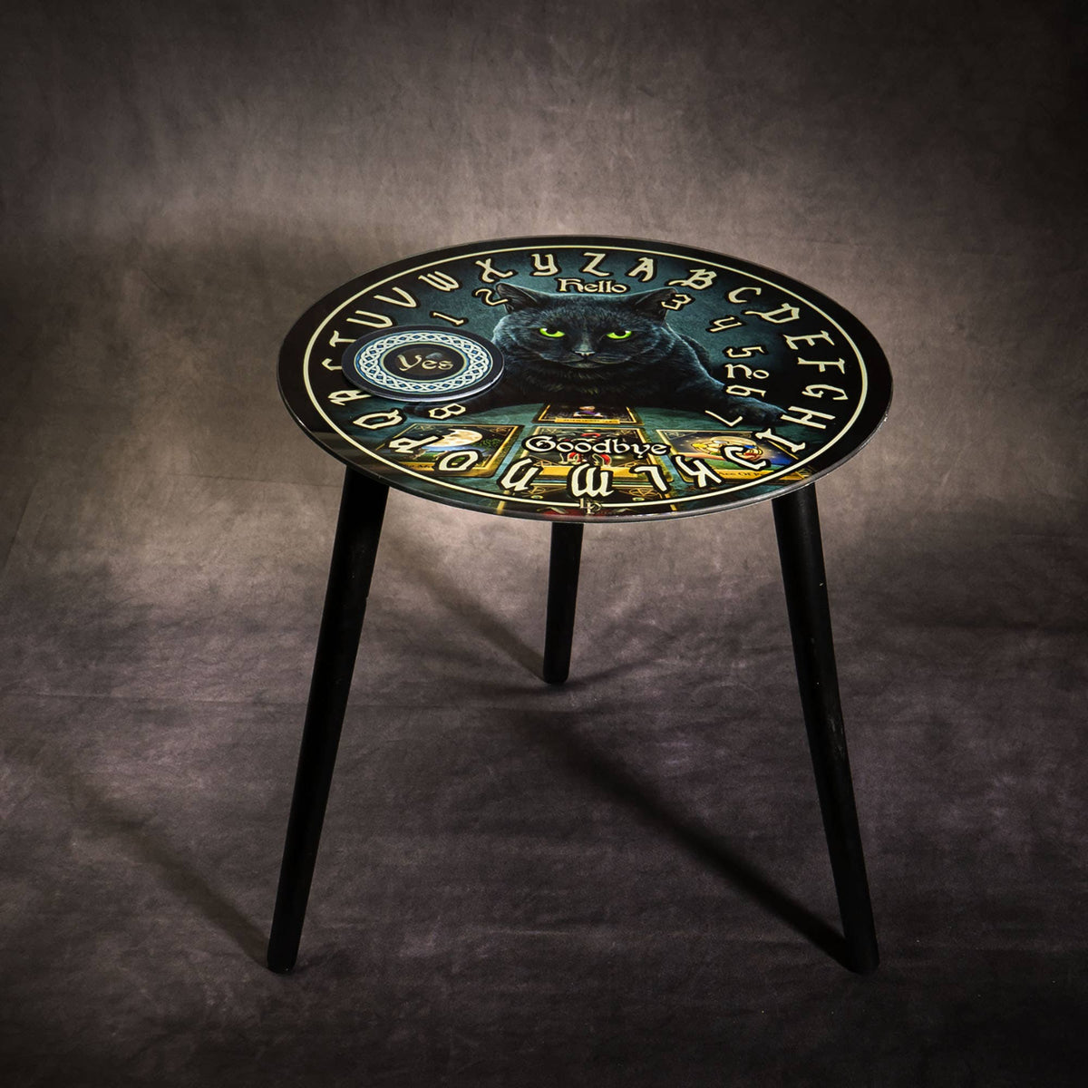 The Reader Glass Spirit Board Table
