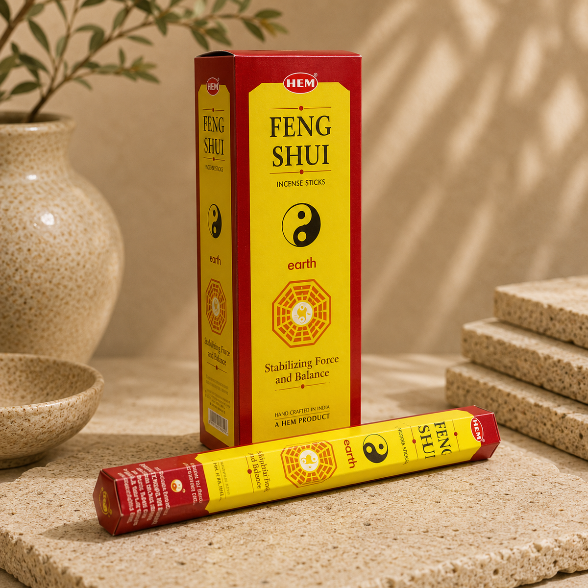 HEM Feng Shui Earth Incense Sticks (20g)