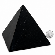 Black Onyx with Pyrite Pyramid - 1.75-2.5 inch