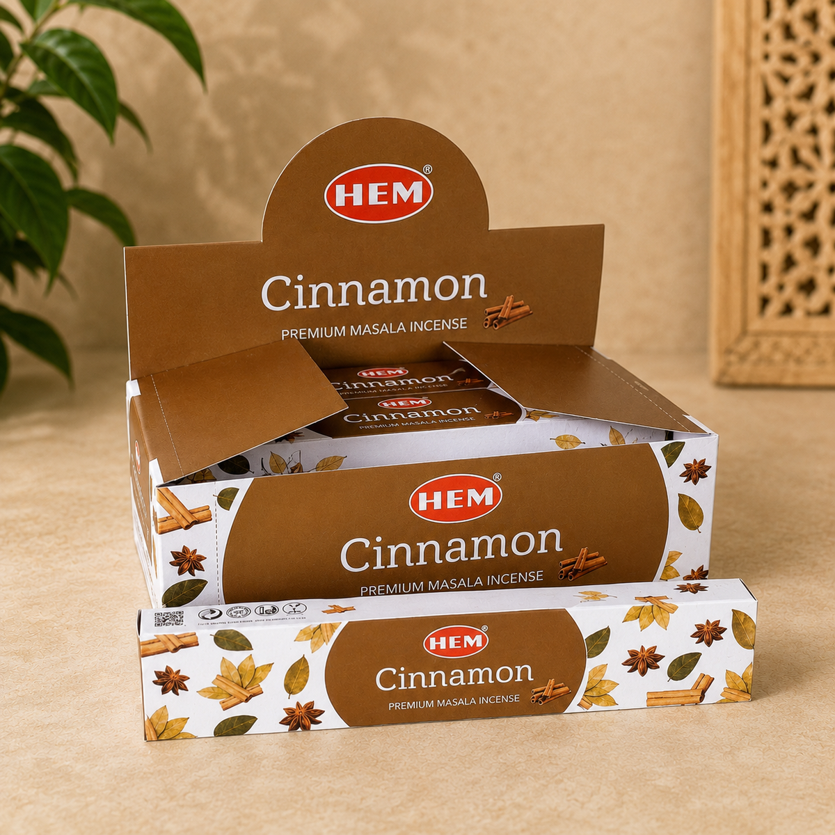 # HEM Cinnamon Incense Sticks (20g)