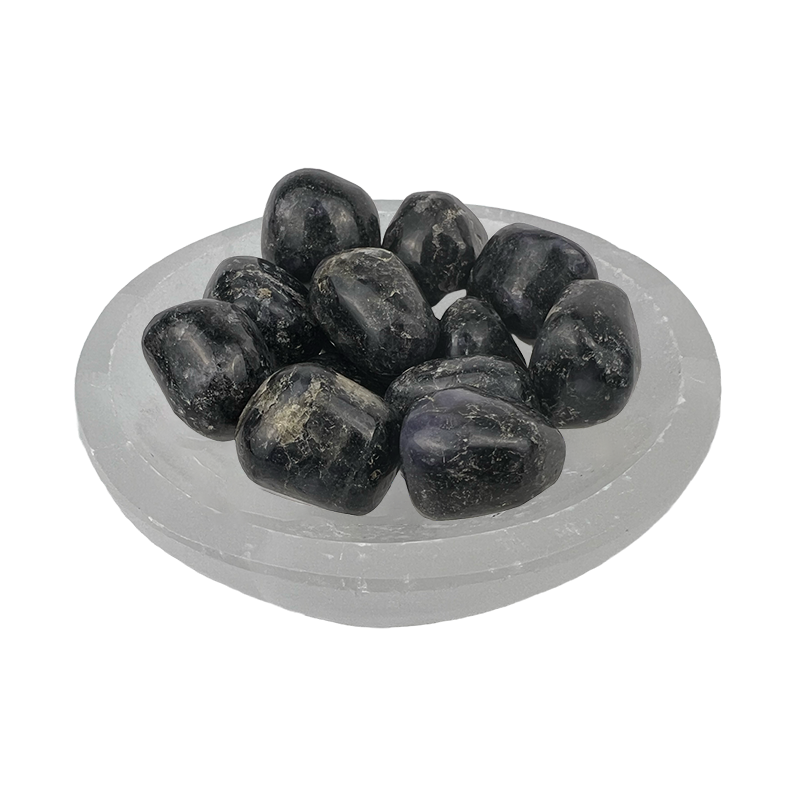 Iolite Tumbled Stone - 20-30 mm