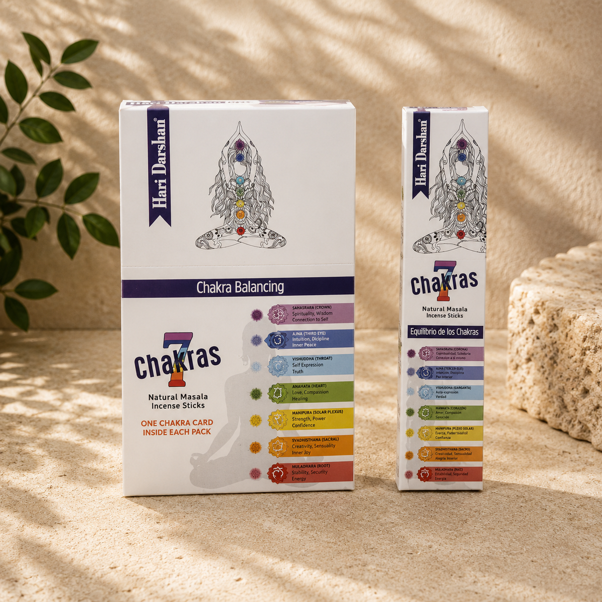 **Tribal Soul Seven Chakras Masala Incense Sticks Gift Box (12 x 15g)**