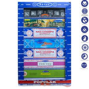 Satya Popular Series Incense Sticks Gift Box (7 x 40g)