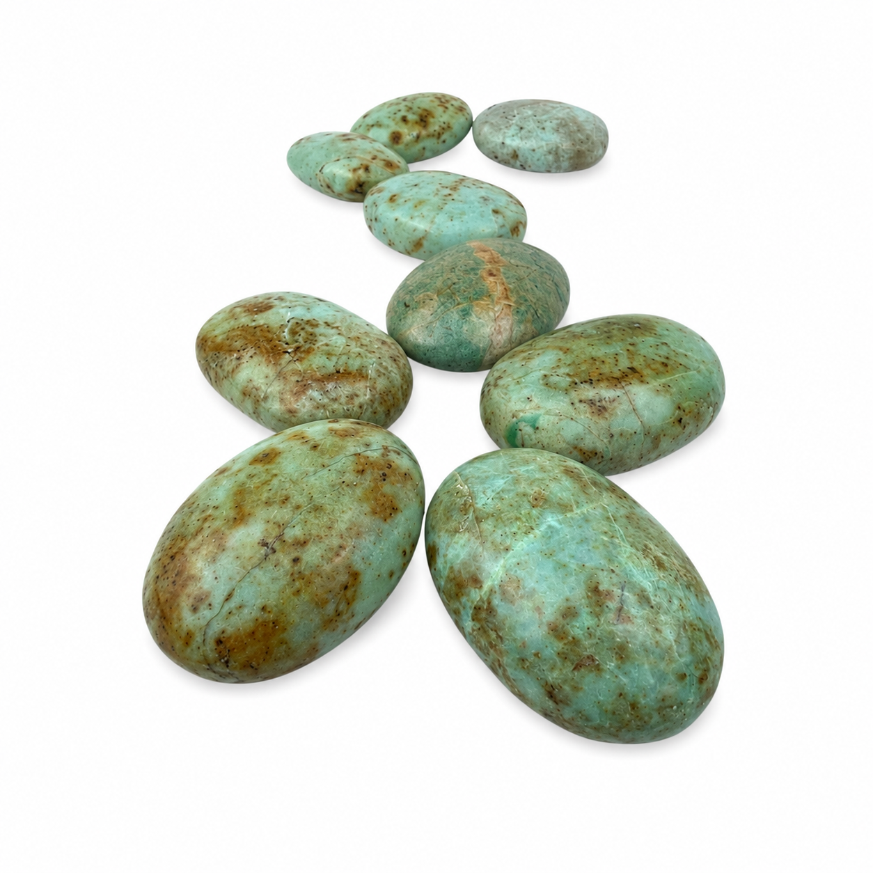 Chrysoprase Palm Stone - 2.5-2.75 inch