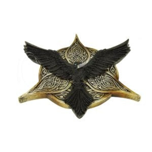 Raven Incense Holder - 5.25 inch
