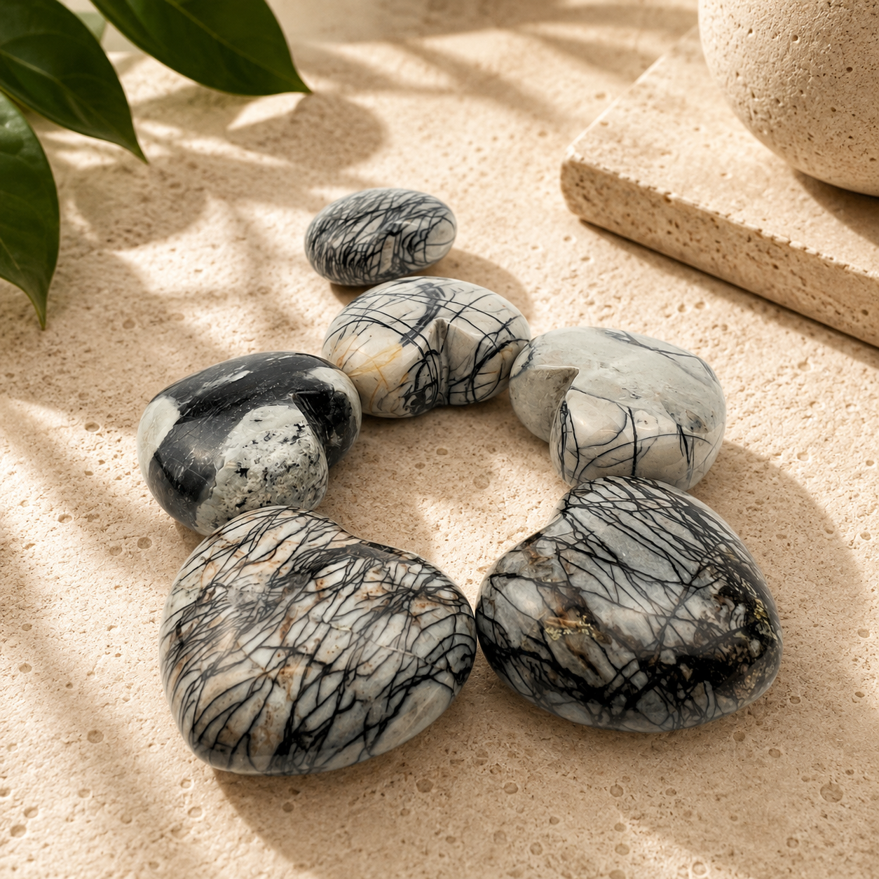Picasso Jasper Heart - 1.75 inch