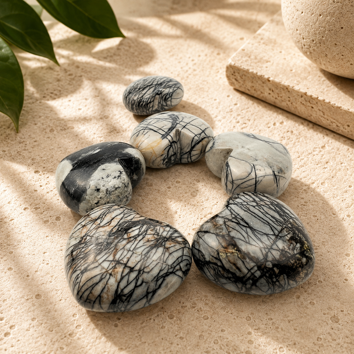 Picasso Jasper Heart - 1.75 inch