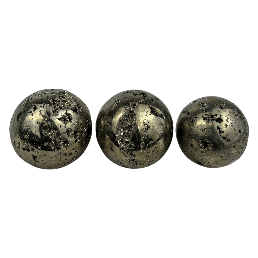 Pyrite Sphere (Peru) - 2-2.25 inch