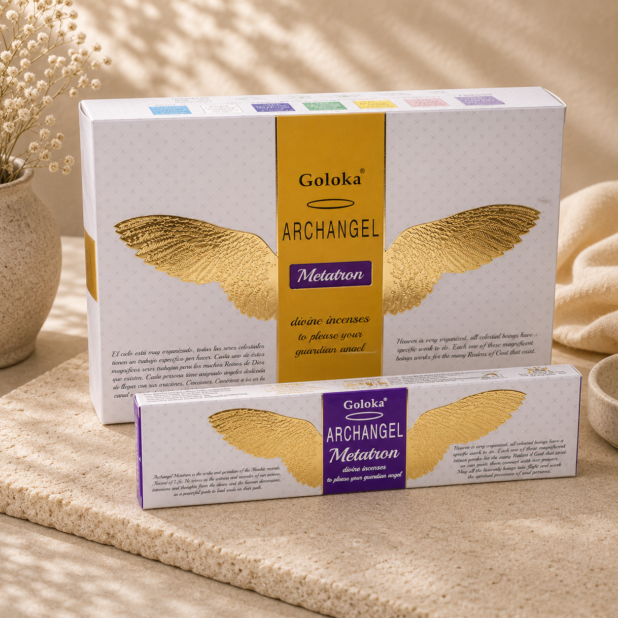 Goloka Archangel Metatron Incense Sticks (15g)