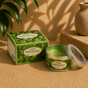 Goloka Patchouli Travel Tin Candle
