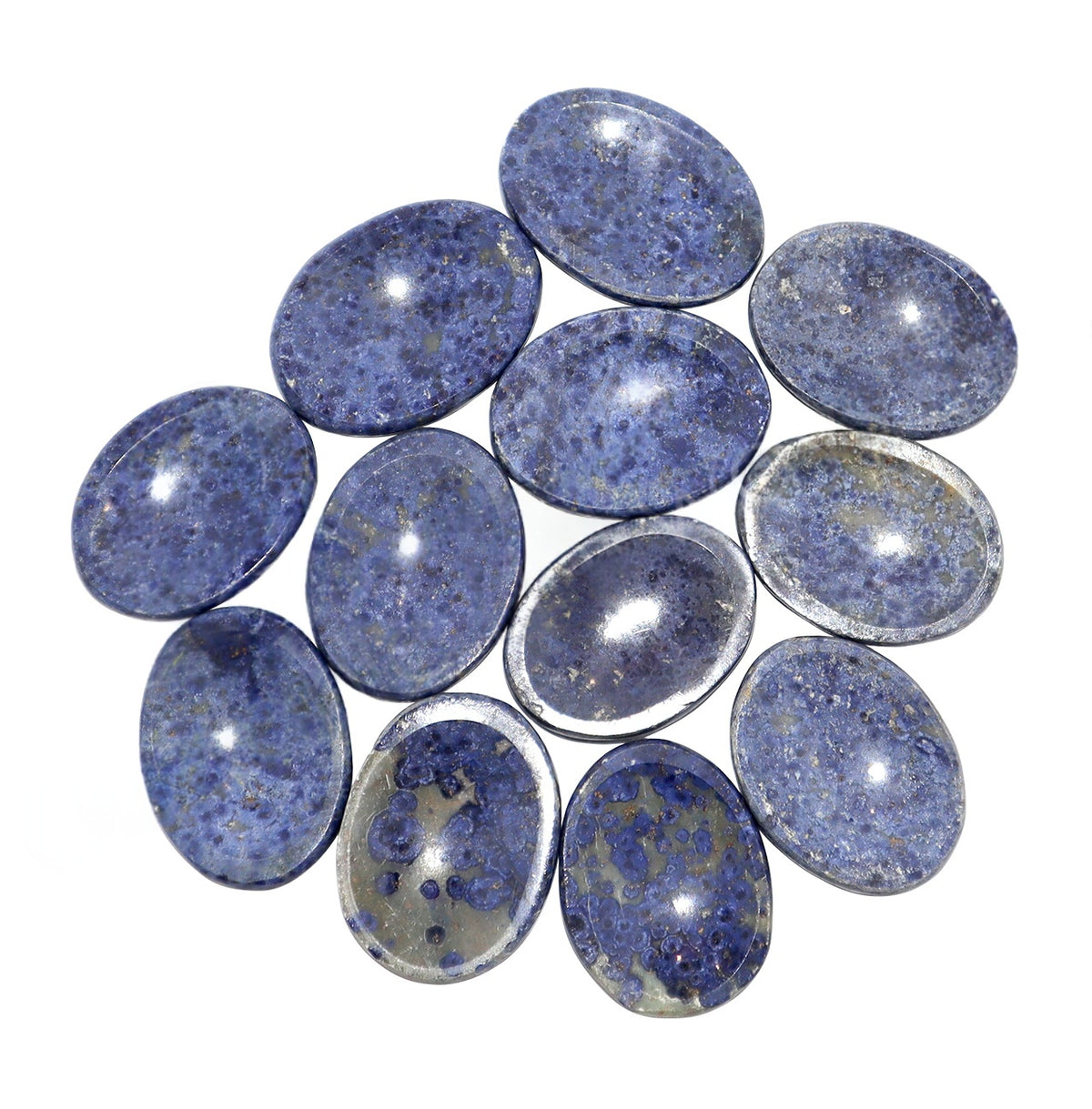 Dumortierite Worry Stone - 1.25-1.75 inch