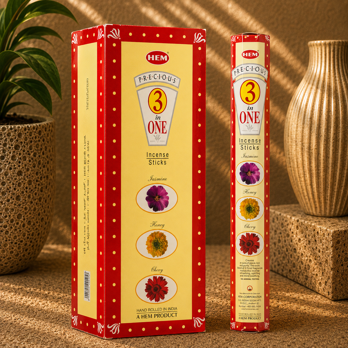 # HEM Precious 3 In One Incense Sticks (20g)