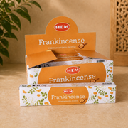 HEM Frankincense Hand-Rolled Masala Incense Sticks (15g)