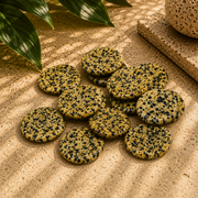Dalmatian Jasper Worry Stone - 2 inch