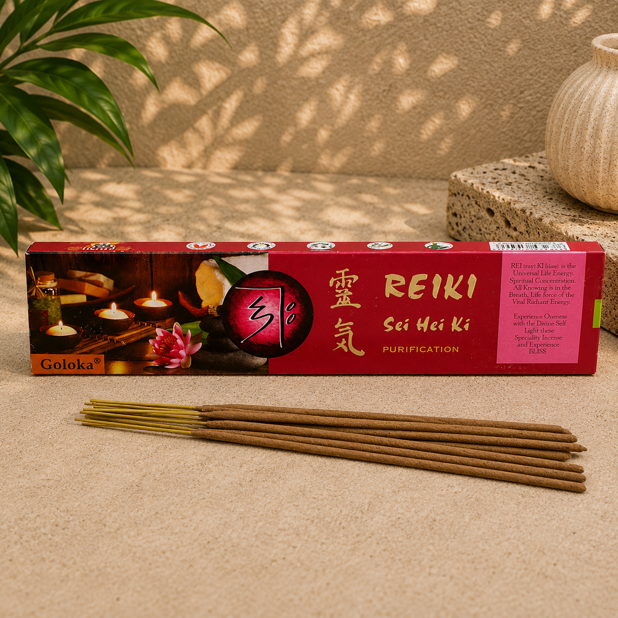 Goloka Reiki Sei Hei Ki Incense Sticks (15g)