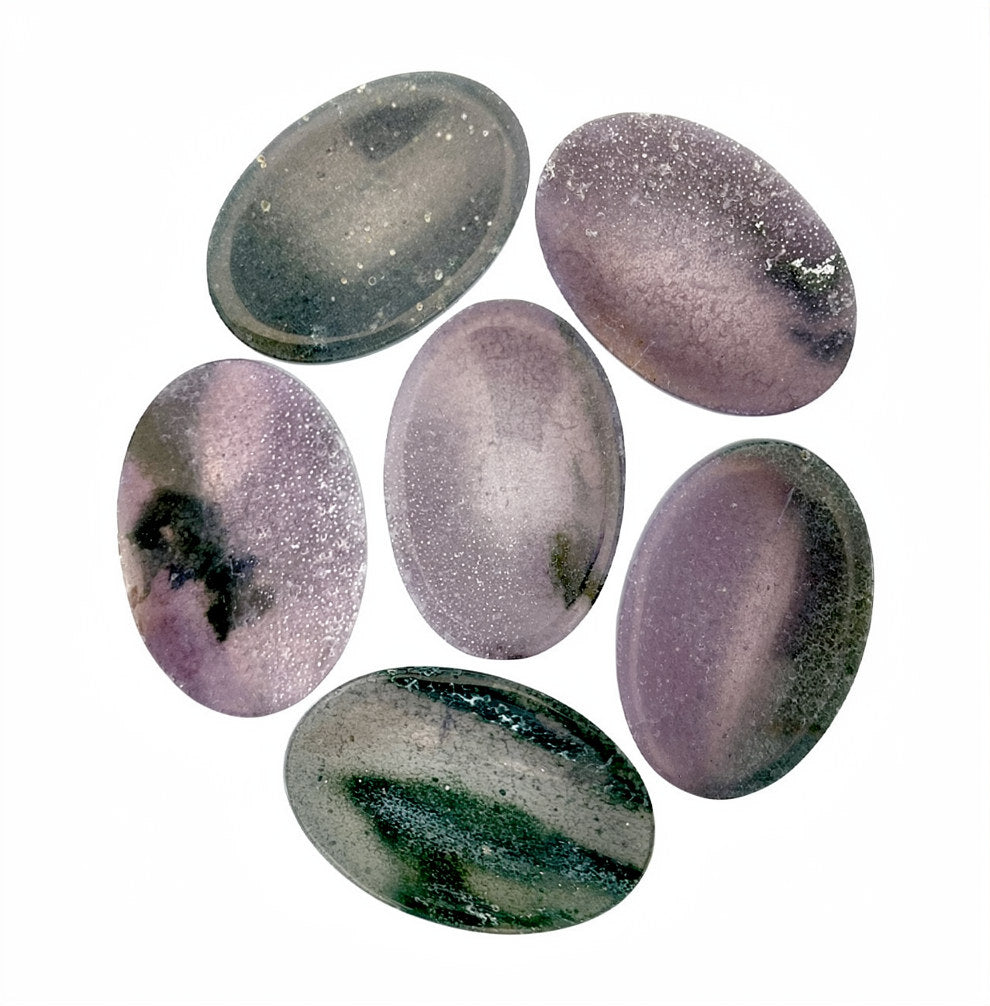 Grape Agate Worry Stone - 1.75-2 inch