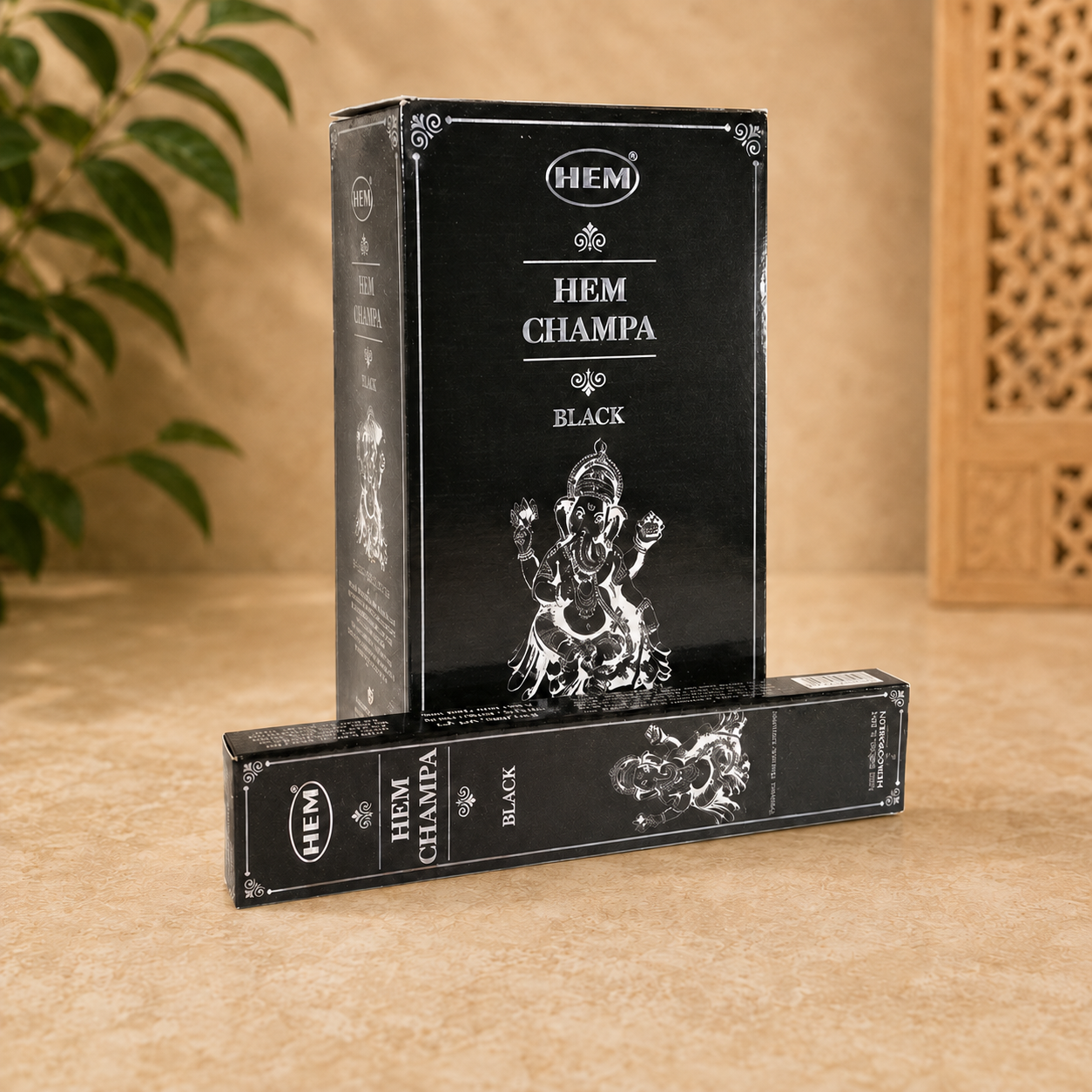 HEM Champa Black Incense Sticks (15g)