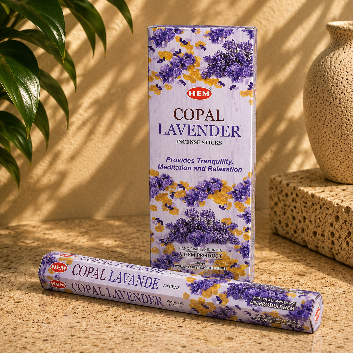 HEM Copal Lavender Incense Sticks (20g)
