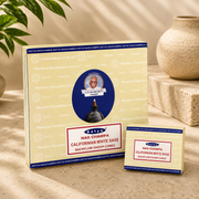 Satya Nag Champa Californian White Sage Dhoop Backflow Cones (10 Cones)