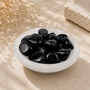 Black Obsidian Tumbled Stone - 20-30 mm