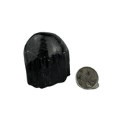 Black Tourmaline Standing Top Polished Freeform - 1.5-2.5 inch