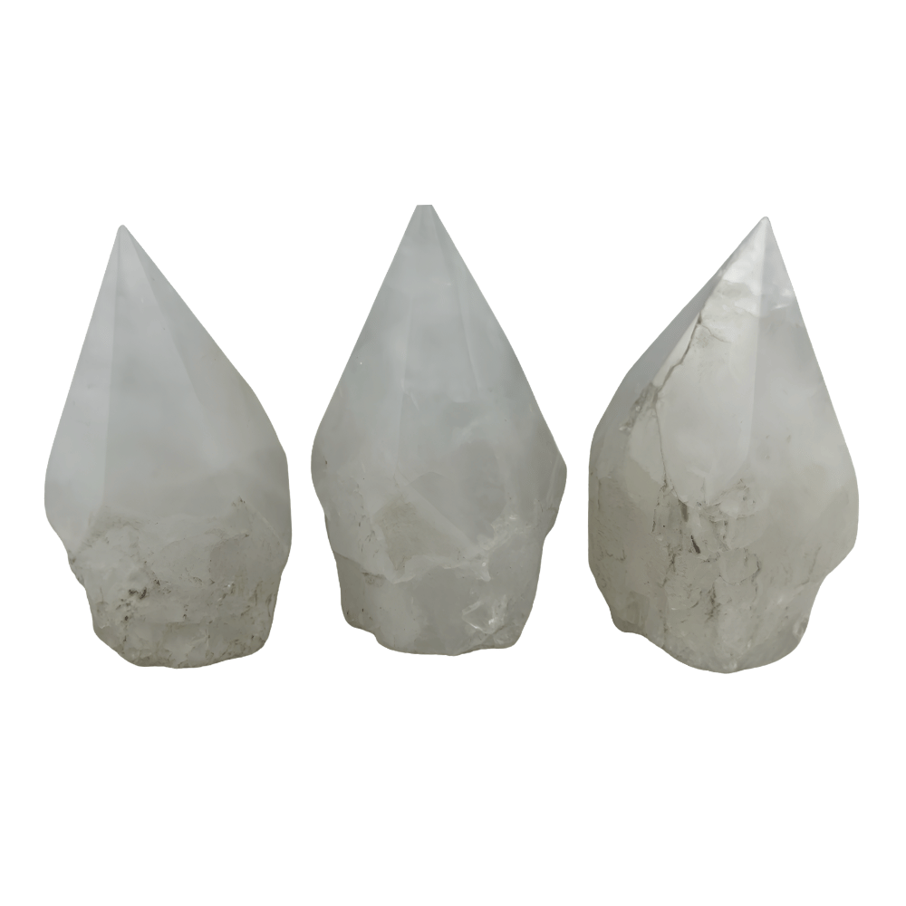 Phantom Quartz Top Polished Point - 2.5-2.75 inch