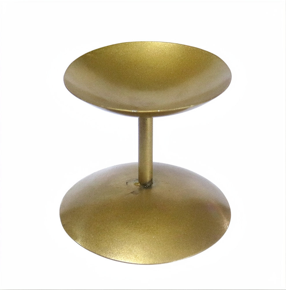 Gold Pedestal Display Stand - 4.5 inch