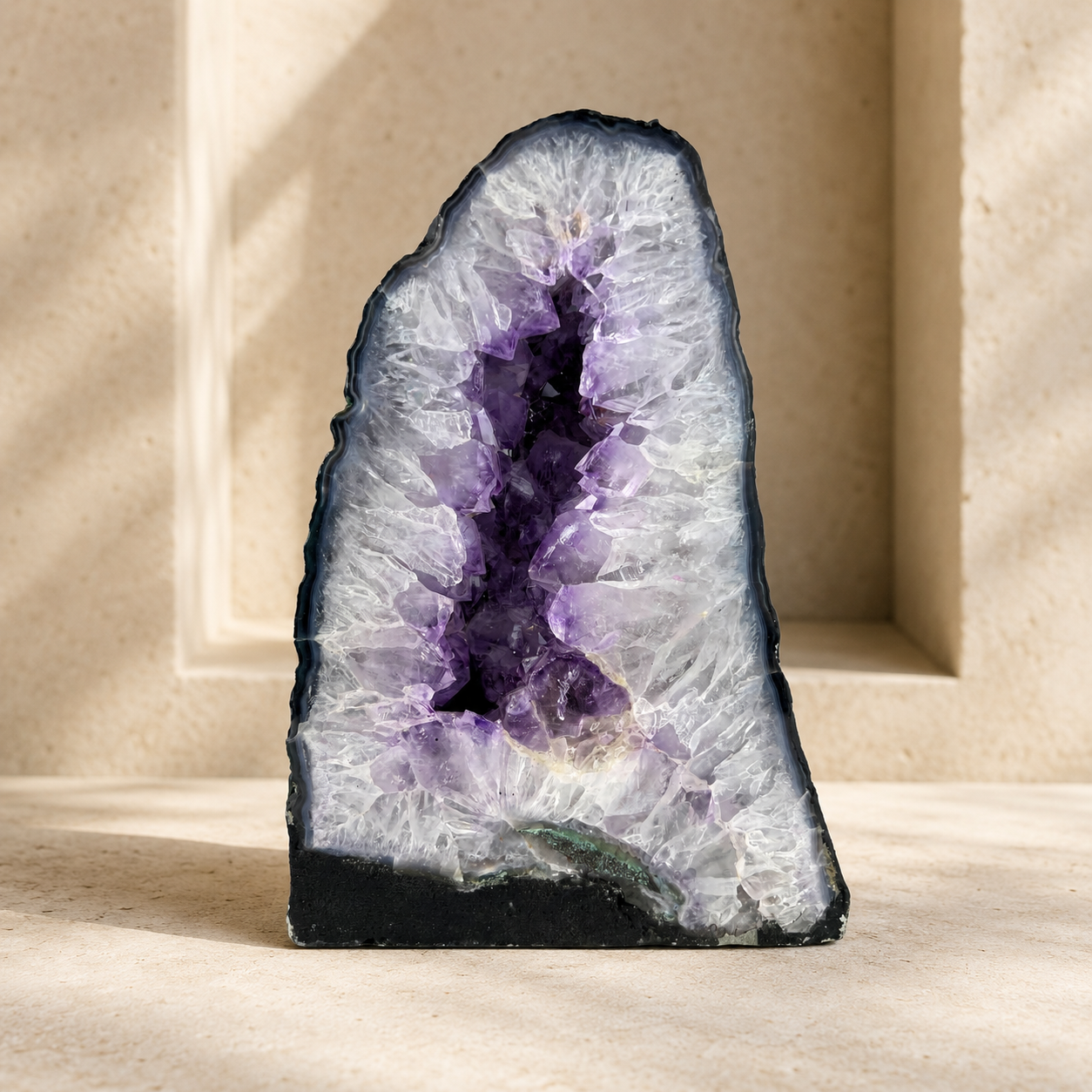 Amethyst Geode Cathedral - 9.4 x 7.0 inch