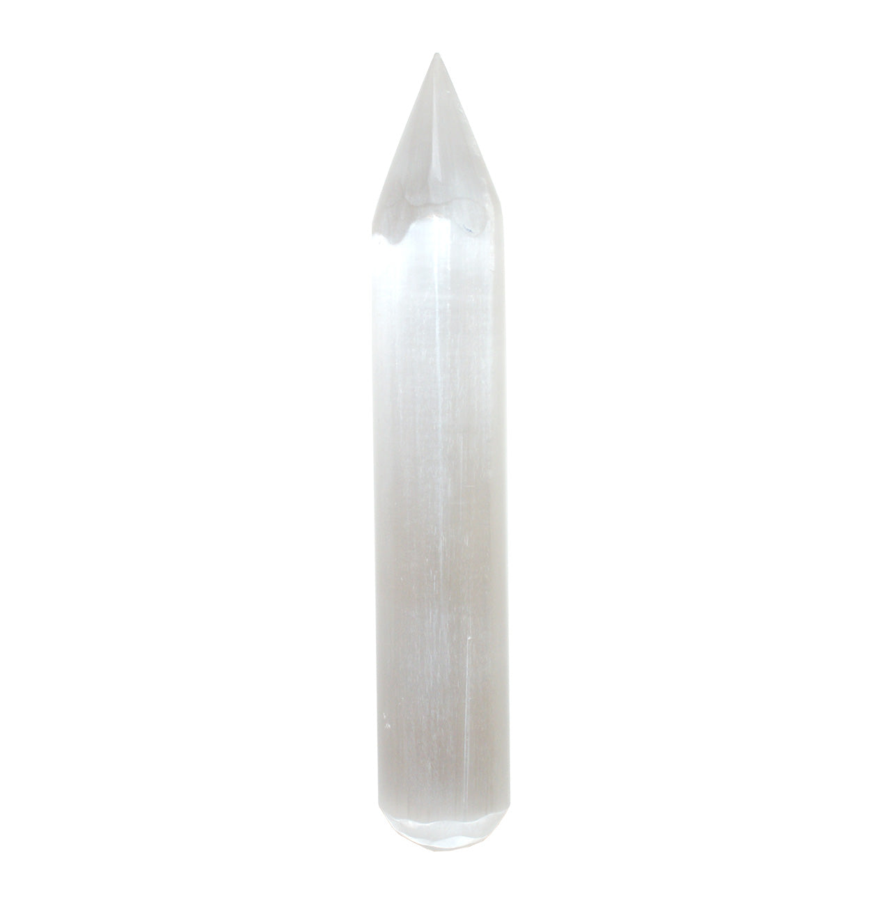 Selenite Thick Massage Wand - 6 inch
