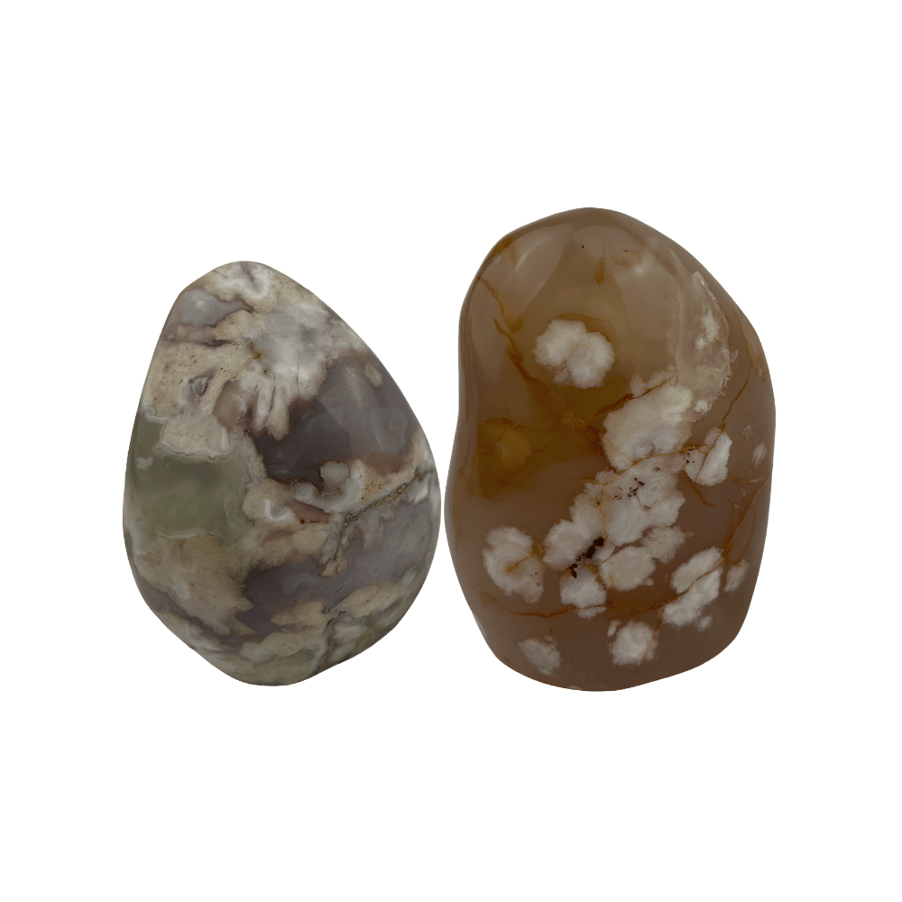 Cherry Blossom Agate Freeform - 2.5-4.25 inch