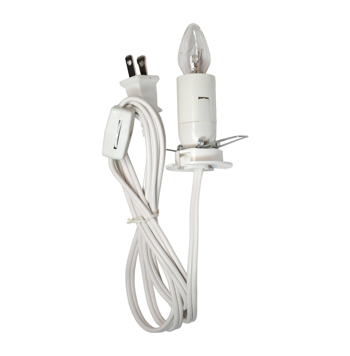 Electrical Lamp Cord Large Socket - 5 feet 8 inches