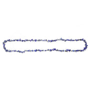 Lapis Lazuli Chips Necklace - 32 inch