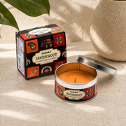 Goloka Sandalwood Travel Tin Candle
