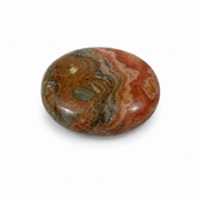 Rhodochrosite Worry Stone - 1.5 inch