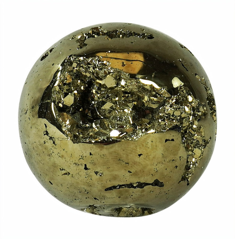 Pyrite with Druse Sphere - 1.25-1.35 inch