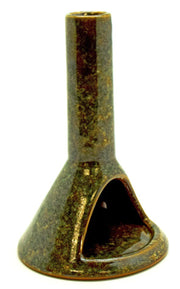 Green Chimney Ceramic Cone Incense Burner - 6 inch