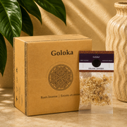 Goloka Frankincense Myrrh Resin Incense (15g)