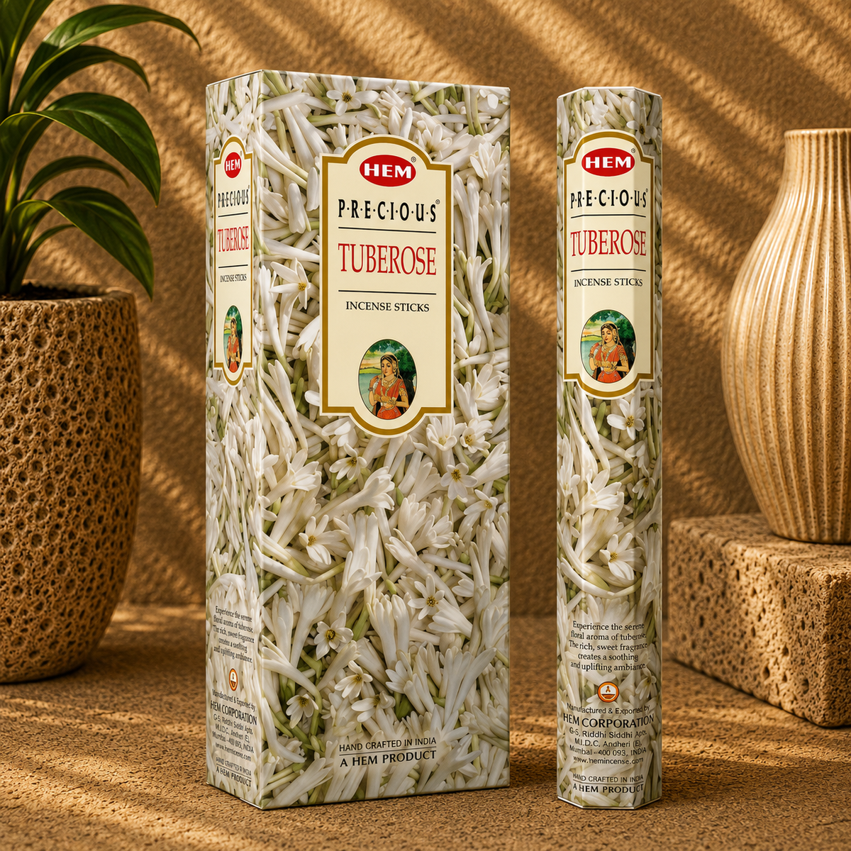 HEM Precious Tuberose Incense Sticks (20g)