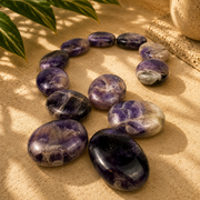 Amethyst Palm Stone - 1.5-1.75 inch