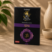 Goloka Ajna Third Eye Chakra Incense Cones (10 Cones)