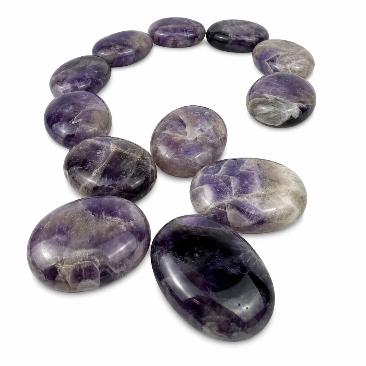Amethyst Palm Stone - 1.5-1.75 inch